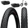 CHAOYANG COPPIA COPERTONI CHAOYANG BIG DADDY 20 × 4.0 + CAMERE PER BICI MTB CON RUOTE FAT DA 20 TASSELLATI