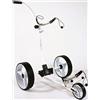 Yorrx Slim Lion Pro5 Plus - Leggero e conveniente trolley da golf in alluminio con dotazione completa (Bianco)
