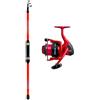 Kolpo Kit Combo Pesca trota spinning fondo e con galleggiante+ mulinello e filo