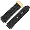 Generic Cinghia di Orologio in Silicone Impermeabile per 26 mm*19 mm 25 mm*17 mm Bracciale di Sostituzione