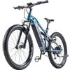 KIMDYMA Bici Elettrica Mountain Bike Full Suspension | Batteria 48V 20Ah Autonomia fino a 160 km | Motore 80Nm | Modelli K1/K2/K3 per Uomo e Donna - E-MTB