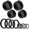 GodLOL Parti del kit pistone della pinza del freno a disco idraulico della bicicletta: adatto per Shimano Zee M640 M810 M820 M7120 M8020 M9120 parti di aggiornamento del pistone idraulico in ceramica
