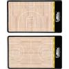 Netsportique POWERSHOT Tavoletta Magnetica per tattiche di Basket - 35 x 20 cm-Campo Intero su Un Lato, metà Campo sull'altro.