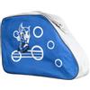 Generic Borsa per pattini da ghiaccio, borsa per pattinaggio artistico, per pattini a rotelle, borsa per pattini a rotelle, zaino regolabile per ragazzi e ragazze