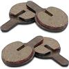 IBK Coppie di Pastiglie tonde per Freni a Disco per Bici Freno Resina Bicicletta MTB Bike Semi-Metallico (4 Pezzi)