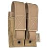 OPENLAND TACTICAL N.ER.G Openland Tactical N.E.R.G. Doppio Porta Caricatore Pistola MOLLE in Nylon 1000D - Chiusura hook-and-loop - 12x10 cm - Tattico Militare per Softair, Forze dell'Ordine, Outdoor (OD Green)