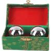Generico Palline Da Meditazione - Set Di Esercizi Per Le Dita Cinesi Baoding In 2 Pezzi, Strumento Per L'allenamento Della forzas Delle Mani, Accessorio Per Il sollievos Della Salute, aiutos Per La Terapia