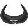 Gorilla Sports® Sacca Bulgara - Riempimento di Sabbia e Ghiaia d'Acciaio, Peso a Scelta (5, 8, 12, 17, 22,5 kg), Nero - Bulgarian Bag, Allenamento, Borsa Fitness, Sacco di Sabbia, Palestra (12 kg)