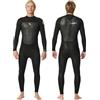 RIP CURL - muta da surf Omega 4/3 mm zip back - neoprene elasticizzato e cuciture rinforzate, ideale per temperature dell'acqua tra 12 e 15°C