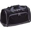 Aurora Store Borsone da palestra in poliestere unisex donna uomo bambino per personalizzazione 27x55x25 cm vari colori multitasche (Nero)