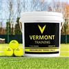 FORZA Vermont Palline Tennis Da Allenamento [60 Palline] | Senza Pressione Per Lunga Durata - Ad Alta Visibilità Per Tutte Le Superfici Di Gioco - Allenatori, Scuole E Club (60 Palline Training)