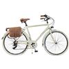 Via Veneto by Canellini Bicicletta Bici Citybike CTB Uomo Vintage Retro Via Veneto Alluminio (Verde Oliva, 50)