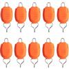 Kalttoy 10 pz Baitcasting Mulinelli Porta Linea Da Pesca Fibbie Clip Supporto Lenza