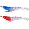 Generico Set 2Pz Totanare Senza Piombo Pesca Seppia Calamaro Eging e Barca Scarroccio Totanara Seppie Calamari