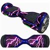 YosicilWaroom Adesivo autobilanciante per monopattino, impermeabile, autobilanciante, a due ruote, per hoverboard, 6,5 pollici, Viola