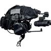 LZAQHMT Set Casco Tattico Softair Con Visore Notturno Cuffie for Comunicazione, Fodera Rimovibile, Borsa for Contrappeso Giochi Ruolo, Paintball, Tiro A Segno, Film E Oggetti Scena