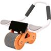 Generico Ab Trainer - Attrezzatura Per Allenamento Addominale Rimovibile | Rullo Portatile Per Allenamento Core | Rullo Di Rimbalzo Automatico Per Esercizi Di Pancia, Palestra Domestica