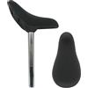 Générique Children Bicycle Saddle - 20 x 25,5 cm di ricambio in PU, tubo in ferro supporto diametro 2 cm, comodo cuscino di guida | sella per bici per i forti per la bicicletta quotidiana