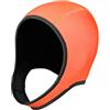 KBOLAE Cappuccio per immersioni subacquee, in neoprene, per adulti, per canoa, kayak, vela, arancione, 3 mm