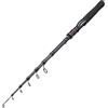 FINLALO Canna da pesca telescopica, portatile, corta e pieghevole, canna da pesca combinata con canna da pesca telescopica, per uomini e donne (A)