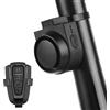doorslay Clacson per Bici Senza Fili Antifurto 115dB con Telecomando con 5 modalità Audio+3 Regolazione delle Vibrazioni Campanello d'allarme per Biciclette IPX5 Impermeabile per MTB Bici da Strada