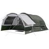 Skandika Indal 5 Tenda da campeggio tunnel | per 5 persone, tetto panoramico, con tettuccio, pavimento cucito, colonna d'acqua 3000 mm, zanzariera | tenda per famiglie, outdoor