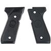 BERETTA GUANCETTE Made in Italy in Plastica Standard di Colore Nero per Pistole Serie 92/96/98 ad Esclusione di 92/, 92S, Combat, Millenium, Stock e Billenium. Viti Non Incluse