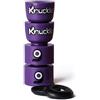 Orangatang Knuckles Bushings - Gommini per longboard Cruiser, 90 A, colore: Viola