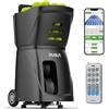 PUSUN PT-Smart Macchina Lanciapalle Tennis e Padel, App, 28/20 Punti di Caduta, 12/14 modalità, Topspin e Backspin ±6, 20-120 km/h, 1,8-8 s/Palla, 100+ Palle, 4-6 h, per Principianti e Intermedi