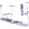 Generisch Split Ski Machine - Indoor Ski Trainer | Total Body Slimming Trainer | Split Home Skiing Trainers | Ski Machine Total Body Slimming Trainer per interni pilates Yoga Riabilitazione Fitness