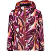 CMP - Giacca da Sci in Twill da Bambini con Cappuccio Removibile, Sangria-Flamingo Fluo, 164