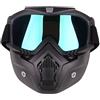 YAKI Maschera Tattica CS Airsoft Paintball Full Face con Occhiali Protettivi per Nerf