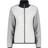 CMP - Giacca da donna ibrida in pile Highloft, Alluminio, 48