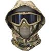 NC Passamontagna Maschera Antivento Mezza Faccia Maschera In Rete Softair E Occhiali Tattici, Adatti Per Halloween E Giochi Di Paintball Softair