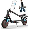 PLAYBIK Monopattino Elettrico,Autonomia 30 km, Velocità max 25 km/h, Batteria 36V 10.4Ah, Doppi freni a disco con EABS, Pneumatici solidi 10, Monopattino da città, Controllo App, pendenza max 15%