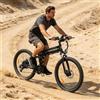 SAMEBIKE Bicicletta Elettrica Piegevole 26 pollici 250W motore E-Mountain Bike 80km Autonomia cambio professionale a 21 marce 150kg portata impermeabile secondo lo standard IP54 Commuting bike(Nero)