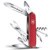 Victorinox Coltello da Tasca Scalatore con Richiesta Incisione Auf der Lama I Regalo per Uomini Donne I per Compleanno I Svizzero Personalizzato con 14 Funzioni 1.3703 - Rosso, 91x27x18 mm
