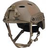 Peminkoo Caschi Airsoft FAST PJ, caschi protettivi tattici per esterni, da combattimento, da guerra, sportivi, da caccia, CS, paintball, casco semicoperto (Green,L)