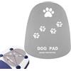 Generico Tappetino da paddleboard per cani, tappetini di trazione per tavola da surf, tappetino antiscivolo, tappetino di sicurezza per paddleboard per skimboard, yacht, piscina, attività all'aperto