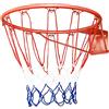 GYMAX Canestro da Basket da Camera, Diametro di 45 cm, Montaggio da Parete, Accessore Sportivo di Basketball, Tabellone Professionale da Interno/Esterno, Mini Pallacanestro Bordo Bambini