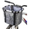 Docooler Cestino Anteriore Bici Staccabile Animale Domestico Vettore Lega di Alluminio,Sacchetto,può Prendere 10 kg di Peso