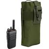Generic Porta bottiglia d'acqua, borsa porta bottiglia d'acqua regolabile, supporto multifunzionale per radio da trail running, alpinismo, ciclismo, pendolarismo quotidiano