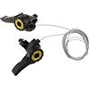 Generic 1 paio di MTB Bike Speed Thumb Gear Shifter Top Mount con cavo del cambio 3x5/3x6/3x7 velocità adatto per manubrio 22,2 mm di diametro