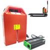 JHKJ Batteria per transpallet Elettrico da 24V 20Ah/36Ah e Batteria LiFePO4 per Carrello elevatore da 48V 20Ah con Maniglia e BMS Intelligente per Le Serie CBD15J-LI-S/CBD15-E1C1L.,Pte15n 24v20ah