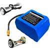 JHKJ Batteria al Litio di Ricambio per Hoverboard da 25,2 V 29,4 V 4000 mAh con connettore XT60. Pacco batterie al Litio da 24 V 4 Ah per monopattini autobilanciati a 2 Ruote.,7s2p,29.4V