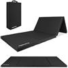 MSPORTS Materassino Premium pieghevole morbido 190 x 80 x 5 cm Materassino da ginnastica Sport per casa Bambini Adulti (Nero, 190 x 80 x 5 cm)