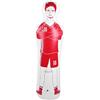 Tiiyee Gonfiabile da Calcio Portiere, Manichino per Allenamento di Calci Air Tumblers Mannequin Shield Pratica Difensiva Sacco Boxe Punizione Dribbling Passaggio a Muro Portiere Scopo Sacchi Sabbia