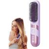 Fbinys Cordless Hair Straightener, Electric Curler Brush, 2-In-1 Cordless Ionic Straighteners, Portable for Travel, Salon Quality for Home Use, Compact & Rechargeable, 20x4.1x4cm