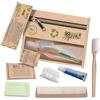MAXIMA AMENITIES Set di 75 set di auguri per hotel, 5 pezzi, 100% ecologico, beauty case Bio Eco | set di igiene personale Bio Hotel | set di benvenuti in hotel