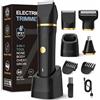 RAXMETRY Manscape, rasoio elettrico 3 in 1, rasoio elettrico per inguine, IPX7, impermeabile, per bagnato/asciutto, versatile per palla/barba/naso, ricaricabile tramite USB, per naso e naso, regalo di Natale
